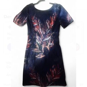 Mark & James Badgley Mischa Floral-Printed Lace Cocktail Dress